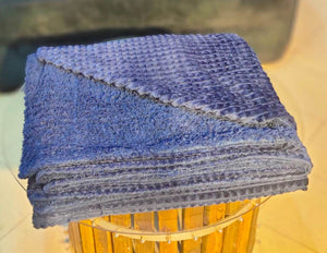 Blue Ultra-Soft Sherpa Blanket