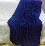 Load image into Gallery viewer, Blue Ultra-Soft Sherpa Blanket

